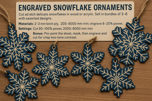 10 Winter-Themed Projects to Make with a Laser Engraver