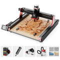 Twotrees TTC450 PRO CNC Router Machine + TC20 Laser Module + 500W Motor + 4th Axis Module + Vacuum Cleaner  +End Mills