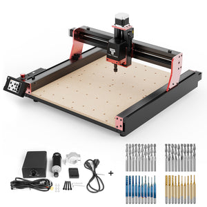 Twotrees TTC450 PRO CNC Router Machine + 500W Spindle + End Mills