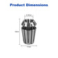 Twotrees ER11 Collet Chuck for CNC Engraving Machine