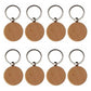 Wooden ID Tags Blank Rectangle Wooden Key Chain Diy - TwoTrees Official Shop