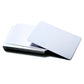 Twotrees 100 Pcs Metal Business Card 0.2mm Thickness Aluminum Alloy Blanks Card