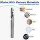 Twotrees Solid Carbide Single Flute Spiral End Mill Set 2PCS